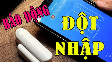 Cài đặt app Tuya cho cảm biến má từ báo động mở cửa wifi qua điện thoại