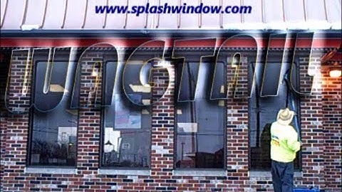 splash window cleaning -Wagtail precision glide 2 -2016
