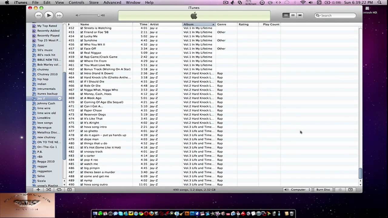 My JayZ Album/Mixtapes Collections 490 songs YouTube