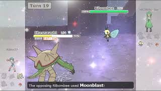 Pokémon Chesnaught vs Ribombee | Random Battle