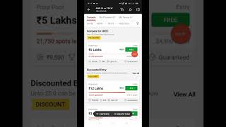 Dream11 Free Entry | How to Get Free Entry in Dream11 2022 | Dream11 Free Entry Kaise Le #short screenshot 4