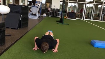 3 Push Up To Squat Thrust