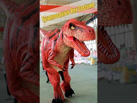 Orange Adult T-Rex Costume