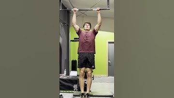 Pullup Negatives (Pullup Regressions) #calisthenics #pullups #shorts