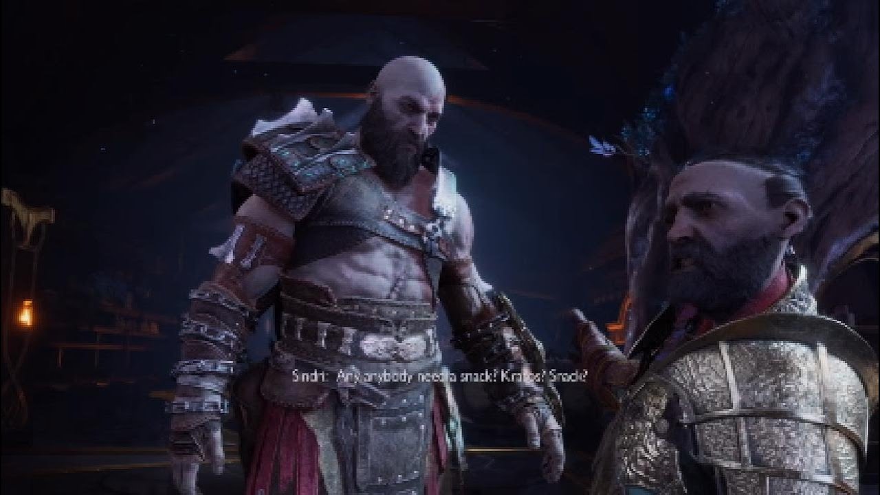 God Of War Ragnarok Kratos I Do Not Need A Snack Youtube 
