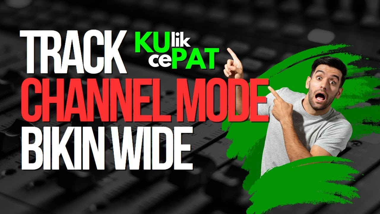 KEREN!! Cuma Satu Klik langsung Wide di Studio One #Kupat - YouTube