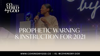 PROPHETIC WARNING AND INSTRUCTION | #COVEREDBYGOD BUILDING BOLDER BELIEVERS | TIPHANI MONTGOMERY