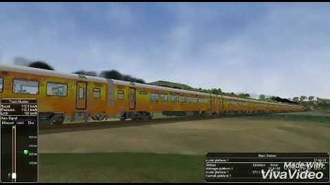 MSTS/Open rails Tejas express activity for kobra route