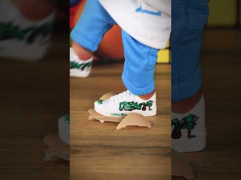 Hypebeast Sneakers vs eggs #asmr