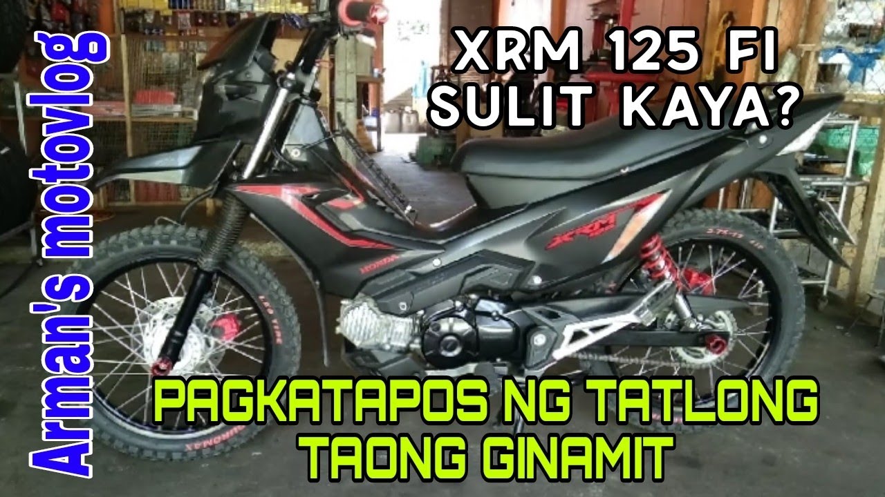 XRM 125 Fi REVIEW AFTER 3 YEARS NA GINAMIT,SULIT KAYANG BUMULI NITO?PANOORIN