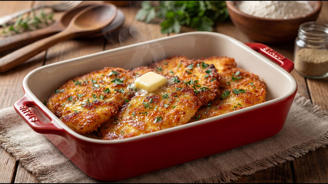 Прекратите жарить шницель таким способом – этот старый трюк лучше.