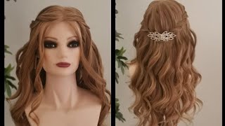 تسريحة للشعر الطويل بفكرة سهلة وجميلة / hairstyle for tall hair easy & beautiful ideas