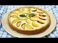 Творожный пирог с персиками| Открытый пирог с творогом и персиками | Просто и Вкусно