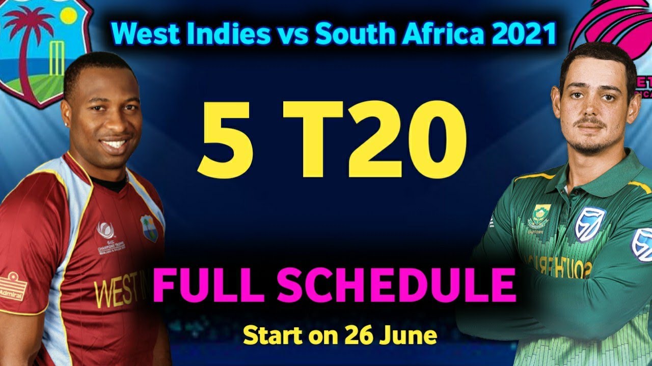 south africa tour to west indies 2021