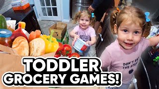 Turning Chores Into Fun! Unpacking Groceries With Our Toddler