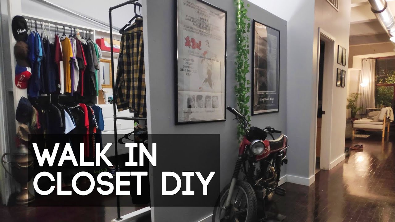 Affordably Making a 100 sqft Closet!