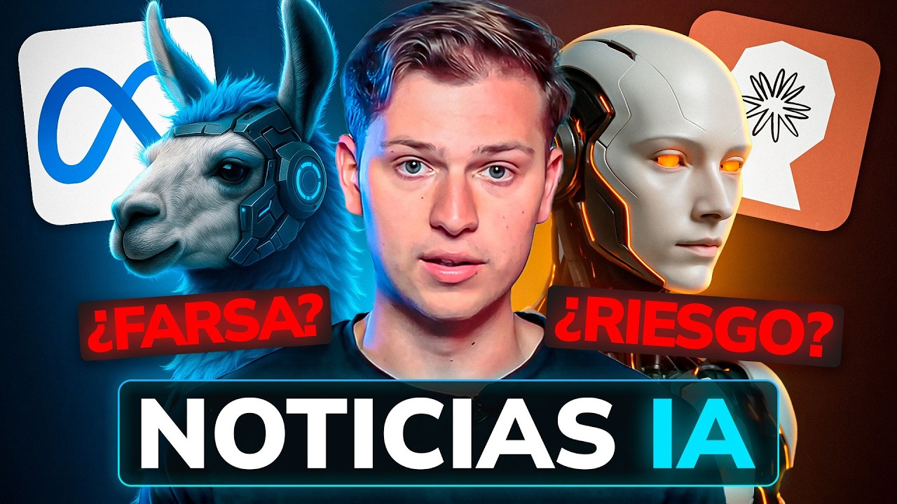 Novedades en INTELIGENCIA ARTIFICIAL abril 2025: (OpenAI, Google, Meta ...