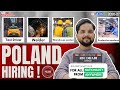 🙋‍♂️2026 - 2027 POLAND 🇵🇱🇵🇱🇵🇱🇵🇱🇵🇱 HIRING || BIG OPPORTUNITIES