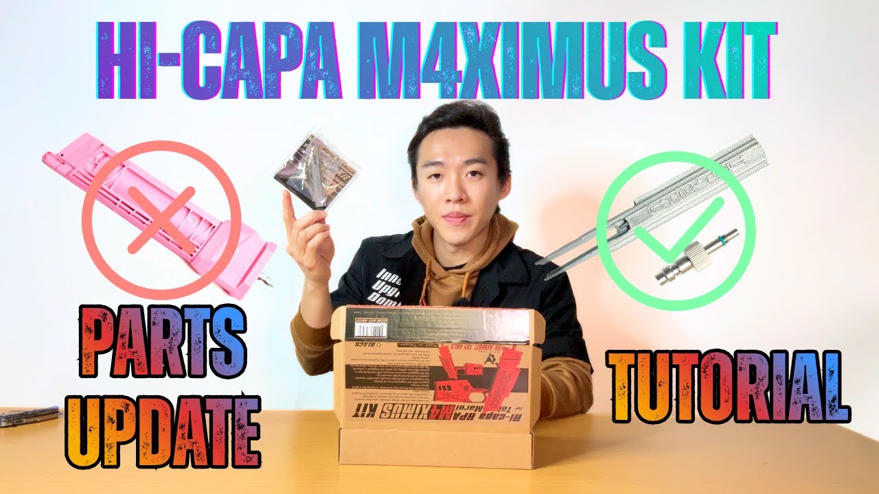 CTM 東京マルイ/ハイキャパ HPA M4XIMUS/マキシマス KIT-PINK/日本仕様