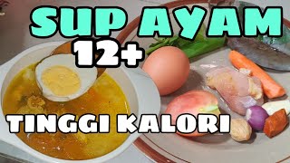 Sup Ayam Wortel Untuk Bayi Gemuk | MPASI Sup Ayam
