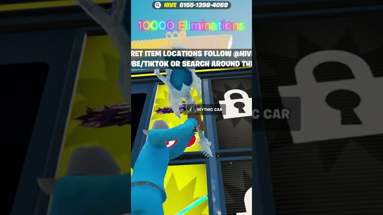 Mythic Car in 1v1 With Every Gun 