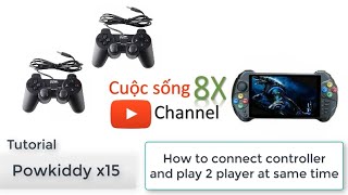Powkiddy x15 Tutorial 01  - Connect 2 player at the same time screenshot 5