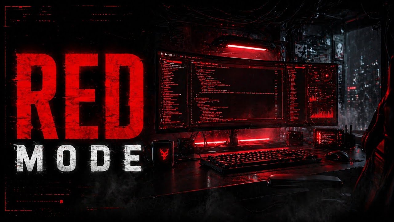 在 YouTube 上觀看「RED MODE | Hacker Music | Cyberpunk Coding Atmosphere」 在 YouTube 上觀看「RED MODE | Hacker Music | Cyberpunk Coding Atmosphere」