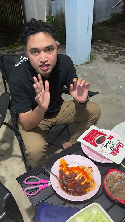 Lepak kita meyambal sesar unjur memang sedap #ooojipo