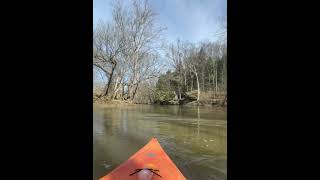 3/5/23 hocking river by repelling area. rock formations
