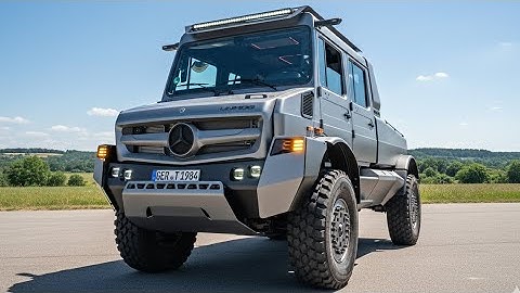De meest luxueuze Unimog OOIT onthuld!