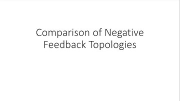 Comparison of feedback Amplifiers