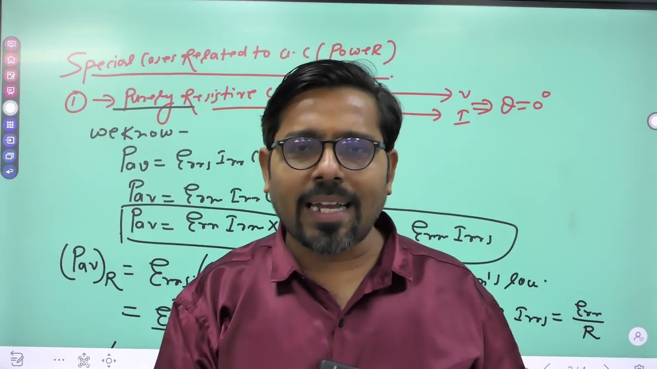 Class 12th Physics Average Power in AC Circuit Part 2