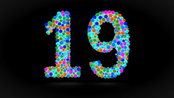 Learn Number 19 on 3d Color Balls | Sparta Color Inversion Effects (sponsored by preview2effects)