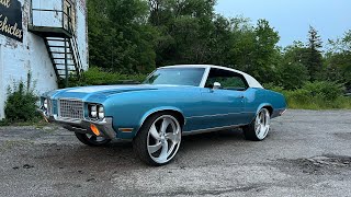 72 Cutlass on 24” US Mags Desperado Wheels