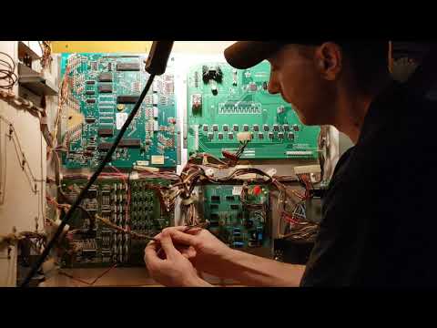 How to remove the head of a Bally/Older Stern Pinball Machine