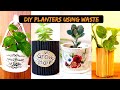 DIY Easy Planters Ideas Using Waste Material || No Cost Plastic Bottle planters ||