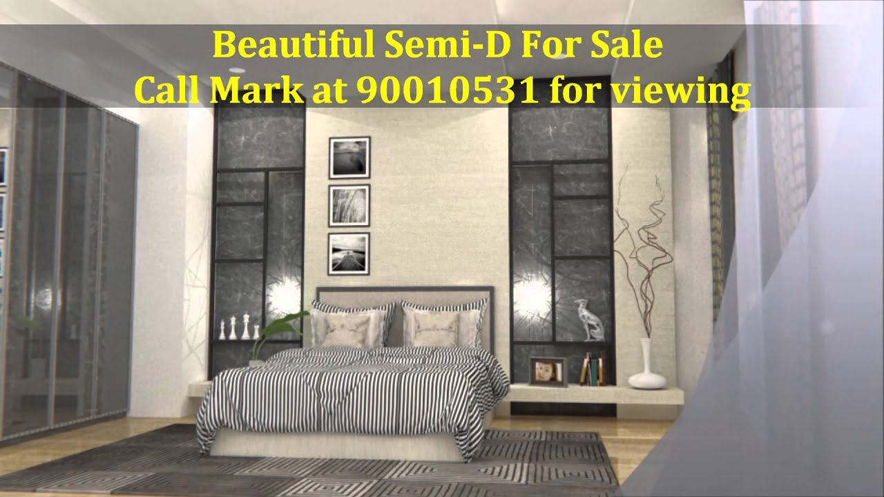 House For Sale In Singapore Semi Detached Moonstone Lane YouTube