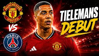 Youri Tielemans STUNS PSG! Incredible Manchester United Debut vs World-Class Midfield