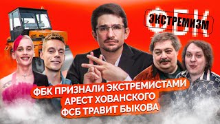 Пруфы отравления Навального, покушение на Быкова, арест Хованского, ФБК вне закона @MackNack