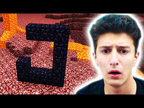 PORTALIM KIRILDI ! CEHENNEMDE MAHSUR KALDIM ? Minecraft 80