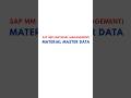 SAP MM Material Master Data | Key Concepts & Overview - @ShivShankarSAPTrainer