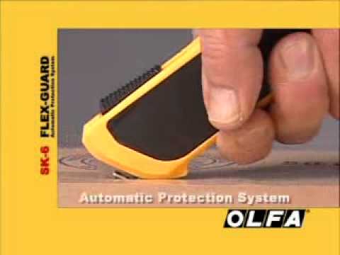 Olfa Flex-Guard Safety Knife SK-6