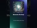 Memories We Keep Text Music By Josef El Baz