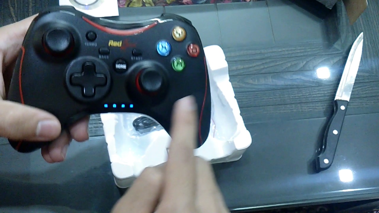 Redgear Pro Series Wireless Gamepad / Controller Unboxing and Gameplay
