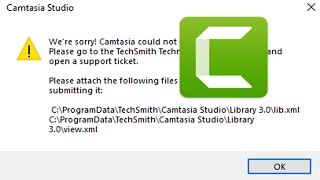 Camtasia could not load the asset library NEW DAY screenshot 3
