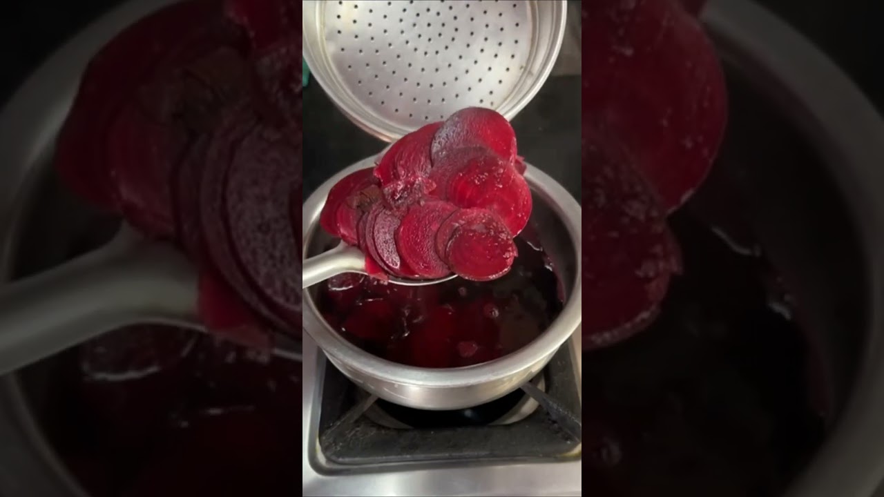 Homemade Beetroot chips 