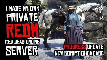 Making Your Own Private RedM (Red Dead Online) Server | With NEW Horses | Update - New Scripts