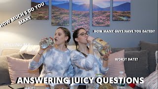 TRUTH OR DRINK FT MY BEST FRIEND MICHELLE | ANSWERING SOME JUICY QUESTIONS | SPILLING TEA spill sesh