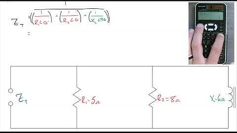 Parallel impedance Polar method