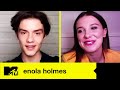 Millie Bobby Brown & Louis Partridge Stars Of Enola Holmes Play MTV Quick Draw | MTV Movies